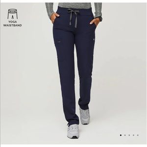 Figs brand new navy yola 2.0 skinny scrub pant size xs petite